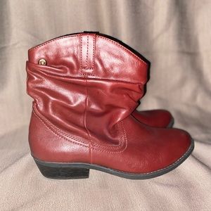 Route 66 Burgundy Boots
